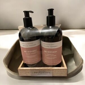 Pecksniff’s Aromatherapy Re-Covery Hand Wash & Lotion Set | Juniper & Patchouli